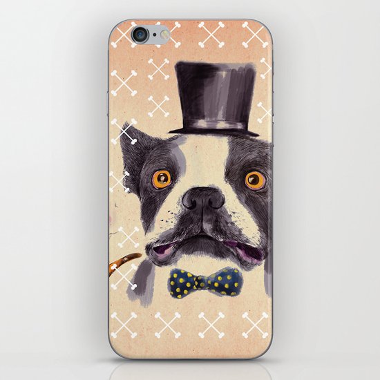Mr. Bulldog II iPhone & iPod Skin