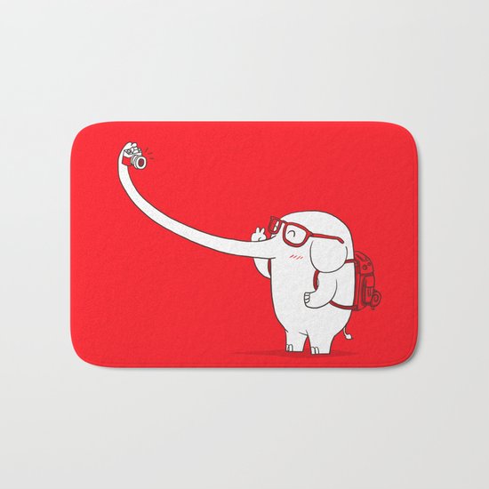 Lonely Traveller Bath Mat