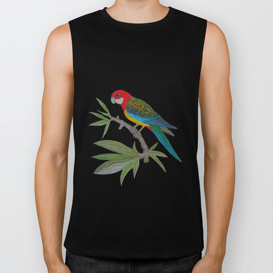 golden-mantled rosella Biker Tank
