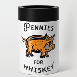 Pennies For Whiskey: Funny Piggy Bank Design Can Cooler