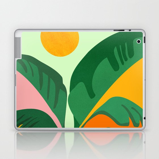 Things Are Looking Up / Tropical Greenery Laptop & iPad Skin