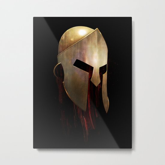 The Last Spartan Metal Print