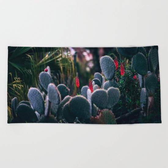 Paddle Cactus Beach Towel