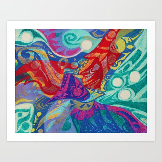 Embrace Art Print