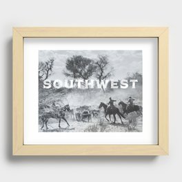 SOUTHWEST: Rodeo Recessed Framed Print