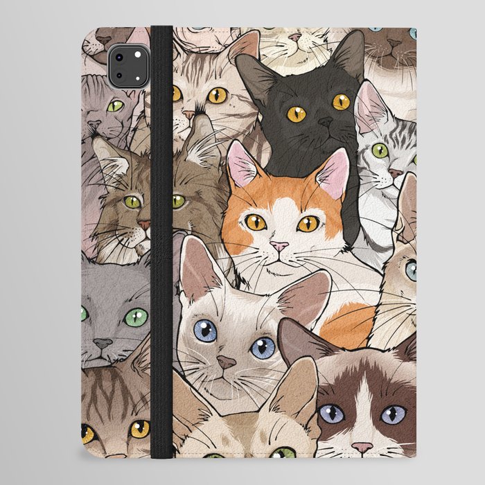 A lot of Cats iPad Folio Case