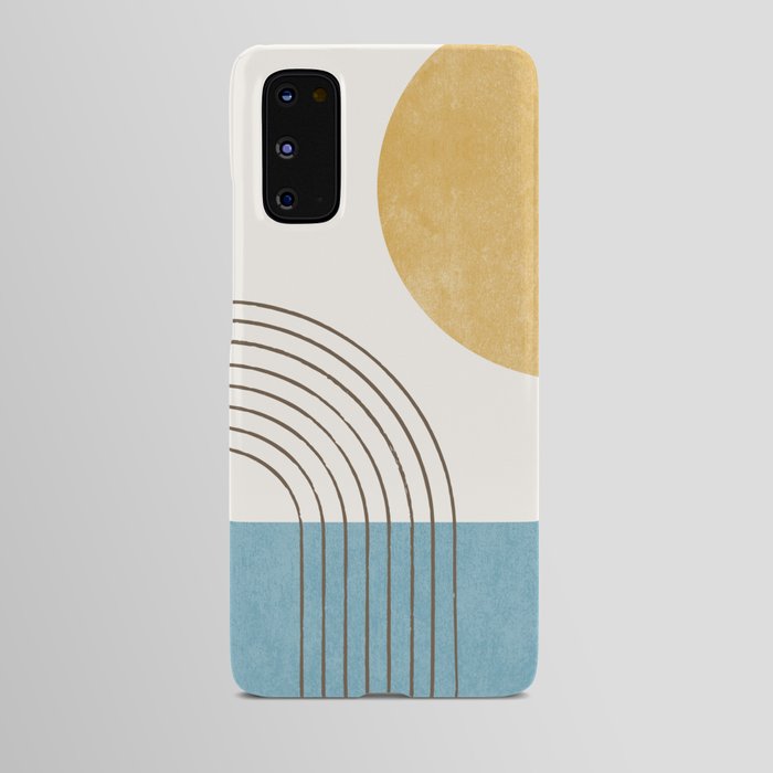 sunny ocean android case by moonlightprint
