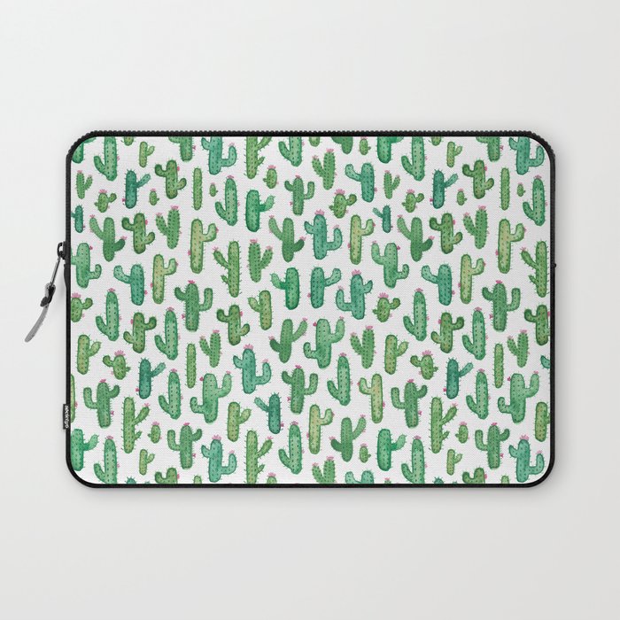 Cactus Pattern. Laptop Sleeve