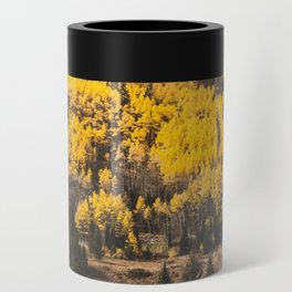Aspen Trees Yellow Fall Colors Can Cooler