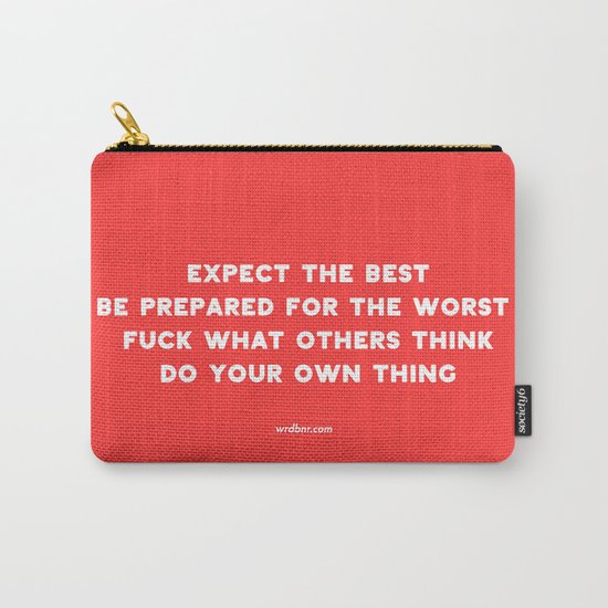 YOUR OWN THING Carry-All Pouch
