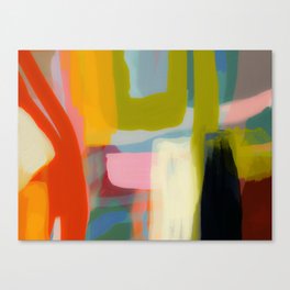 Color study 1 abstract art Canvas Print