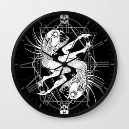 Zodiac: Pisces Wall Clock