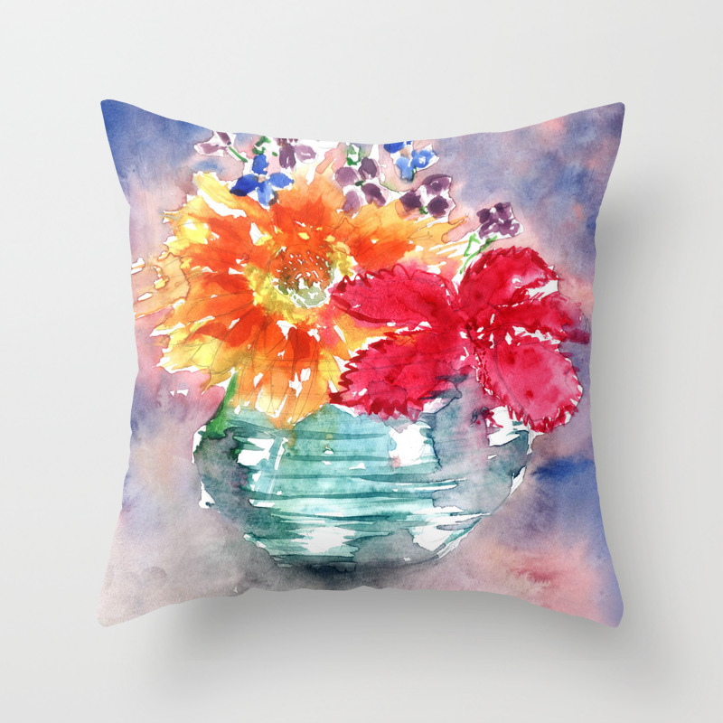 Guldasta Throw Pillow By Artdun Society6