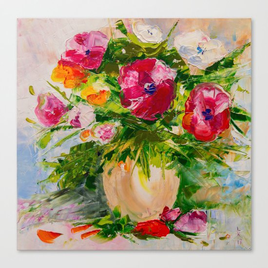 Wildflowers Canvas Print