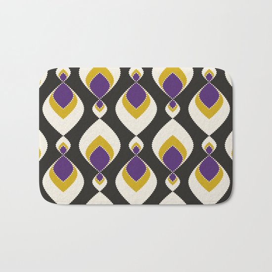 Abstract pattern " Carnival ". Bath Mat