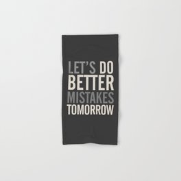 Motivation Quote Hand Bath Towels Society6