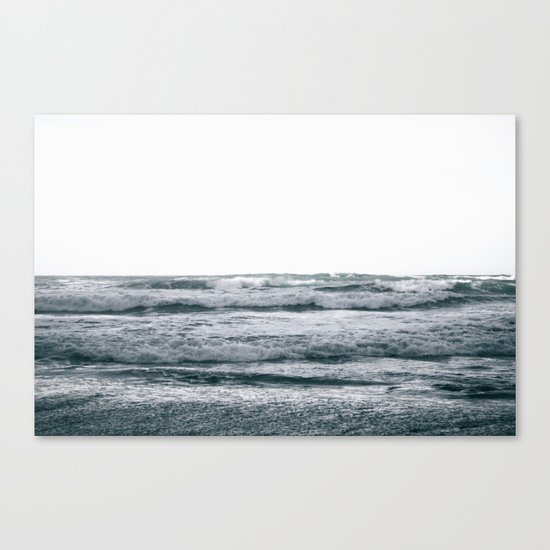 Waves V Canvas Print