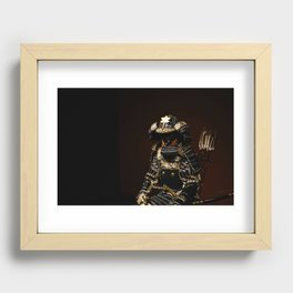 Samurai Armor Recessed Framed Print