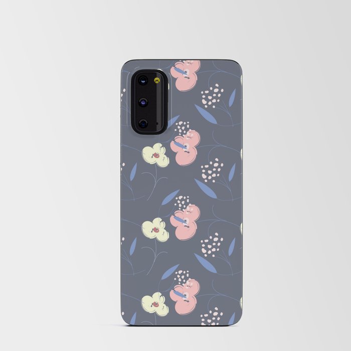 Floral Texture Background Android Card Case
