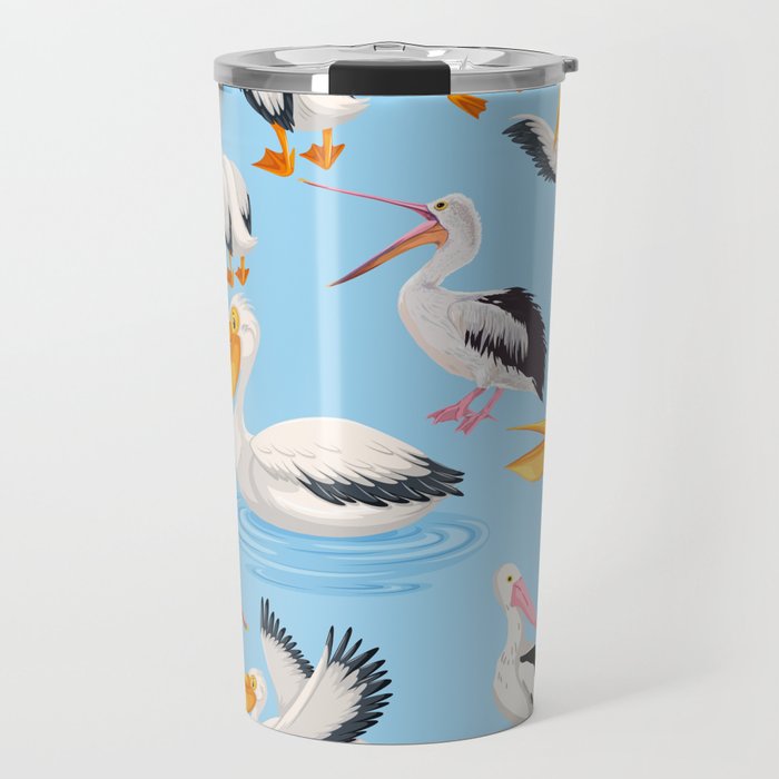 Pelican lover pattern Travel Mug