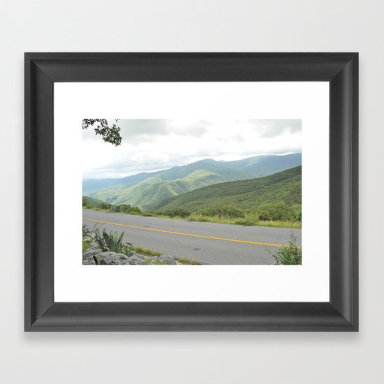 just a sunday morning Framed Art Print