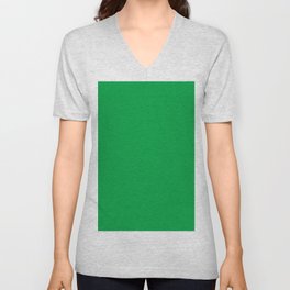 Green V Neck T Shirt