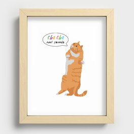 Cha Cha Real Smooth Recessed Framed Print