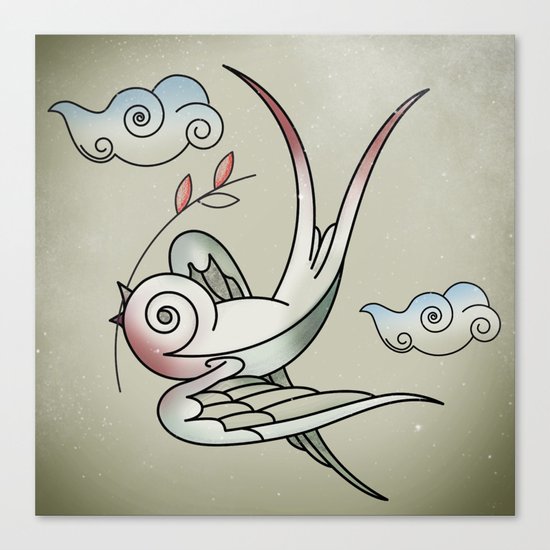 Sparrow Canvas Print