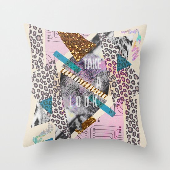 (DREAMER) Take A Look Throw Pillow