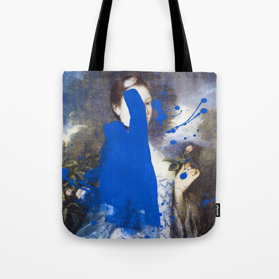 Blue Bomb Tote Bag
