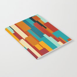 Abstract Color Bands Notebook