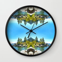 Tahoe Serenity Wall Clock