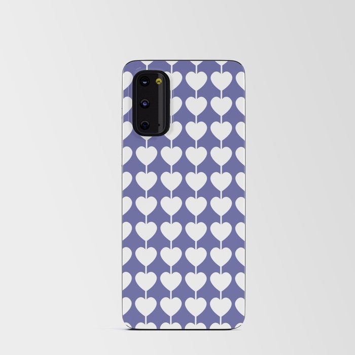 Heart Strings Very Peri Android Card Case