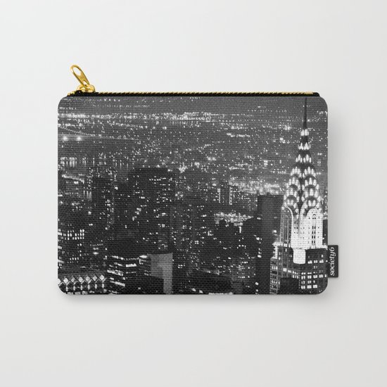 A Classic Dark Carry-All Pouch
