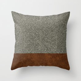 Scandinavian Modern Deko-Kissen | Leather, Minimal, Oil, Texture, Throw, Mod, Graphicdesign, Pillow, Pattern, Digital 