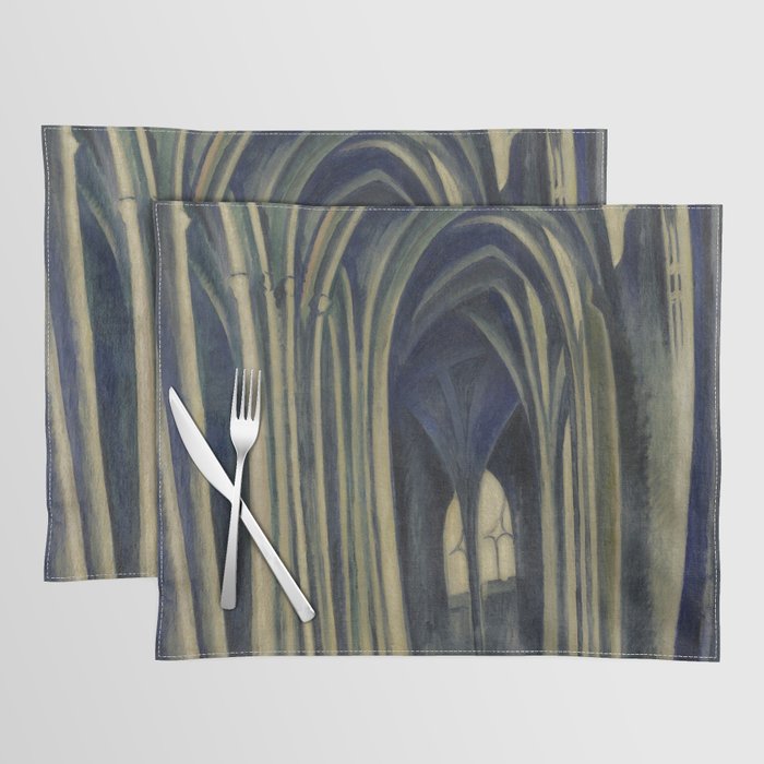 Robert Delaunay - Saint-Séverin No. 3. Placemat