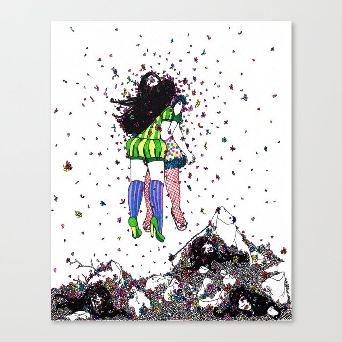 Oh, The Ecstasy Canvas Print