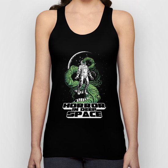 Horror In Deep Space Unisex Tank Top