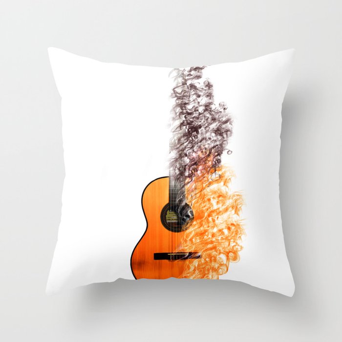 guitar Throw Pillow