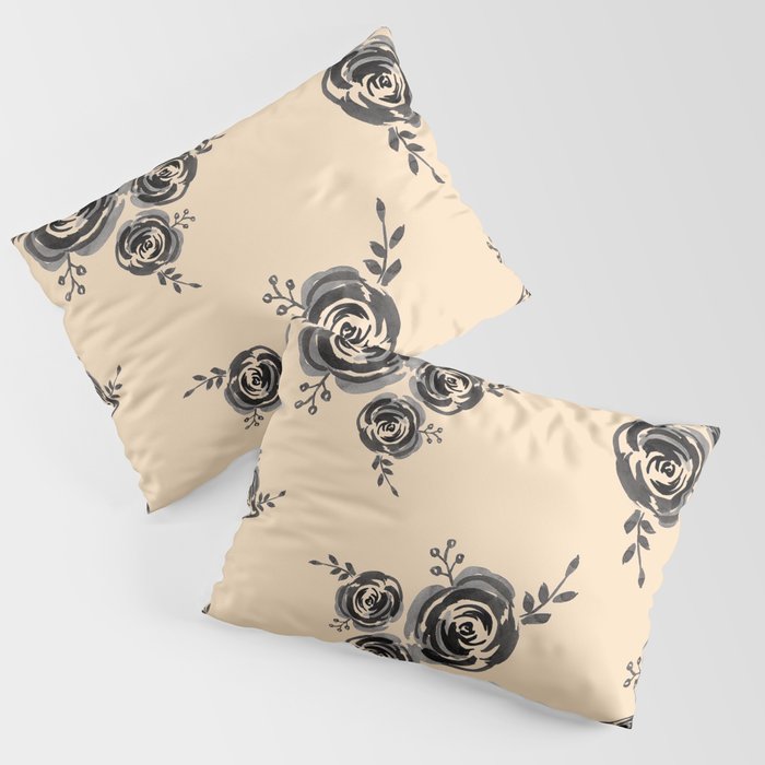 Roses pattern Pillow Sham