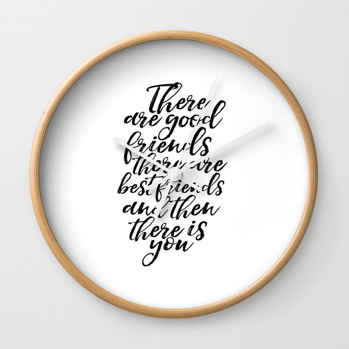 Engagement Gift Printable Art Gift Idea Love Love Sign Gift For Her Bff Gifts Best Friends Gift Wall Clock By Milos955 Society6