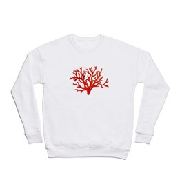 Coral  Crewneck Sweatshirt
