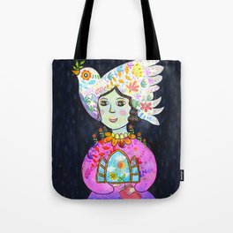 Hope and Peace Tote Bag