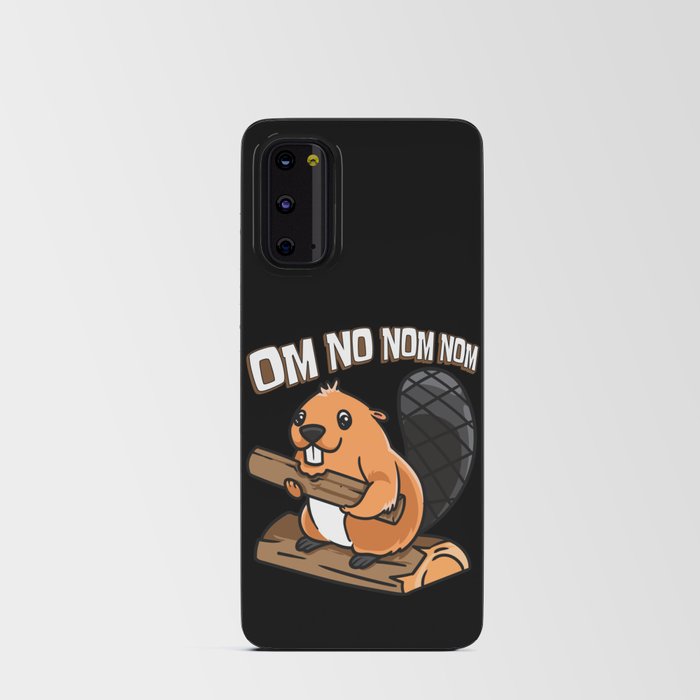 Beaver Dam Wood Tree Rodent Fan Beaver Lover Gift Android Card Case