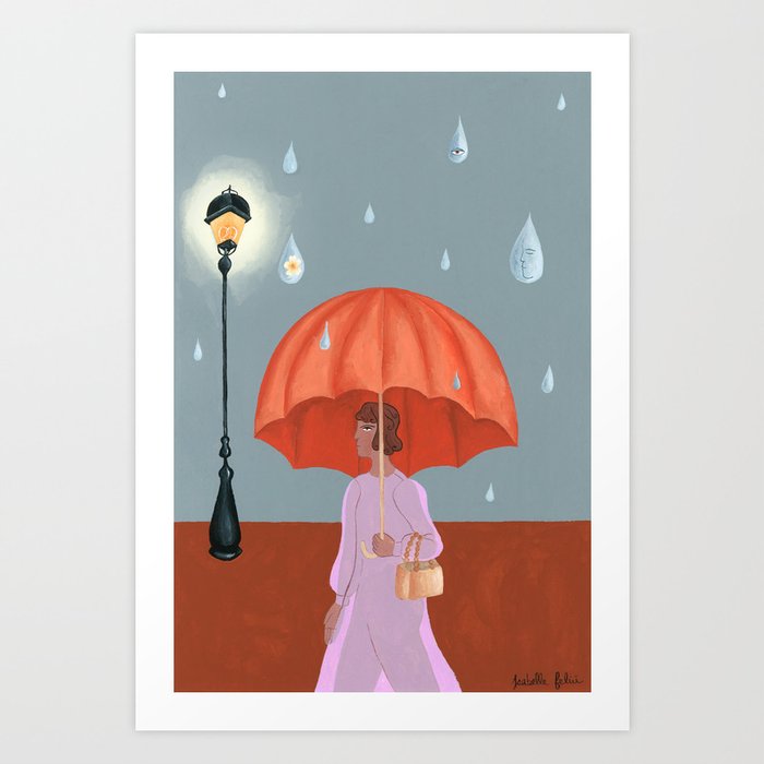 The Best out of the Rain Art Print