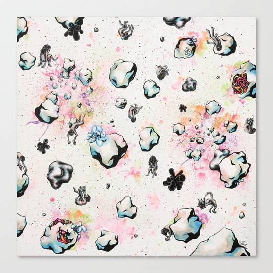 Slack Tide Canvas Print