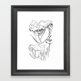 Echo Falls Framed Art Print