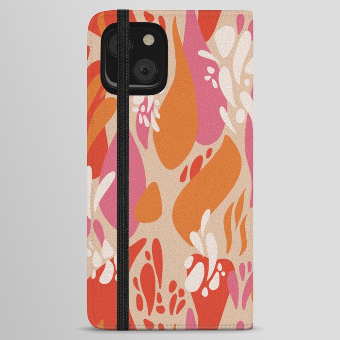 Groovy Drips – Blush iPhone Wallet Case