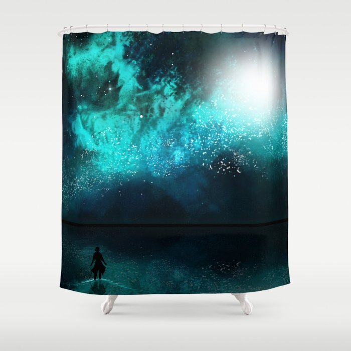 The 9th Gate Shower Curtain