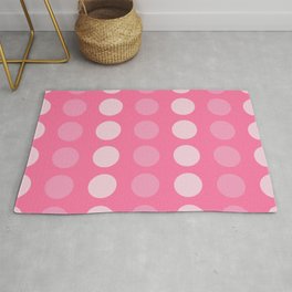 LOVELY DOTTED PASTEL SHADE Area & Throw Rug